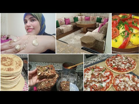 روتين من صباح لعشية كيكة صحية دخلي شوفي الهدايا ل وصلوني فرحتي نبغيها لكل حبيبة