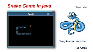 Complete SnakeGame in java in one video