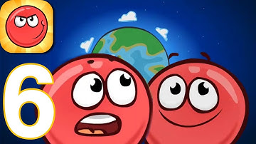 Red Ball 4 - Gameplay Walkthrough Part 6 - Levels 41-45 (iOS,Android)
