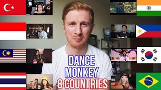 TONES AND I - DANCE MONKEY (8 COUNTRIES) // WHO SANG IT BETTER??