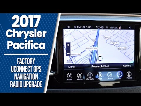 Chrysler Pacifica Factory Uconnect GPS Navigation Radio Upgrade - Easy Plug & Play Install!