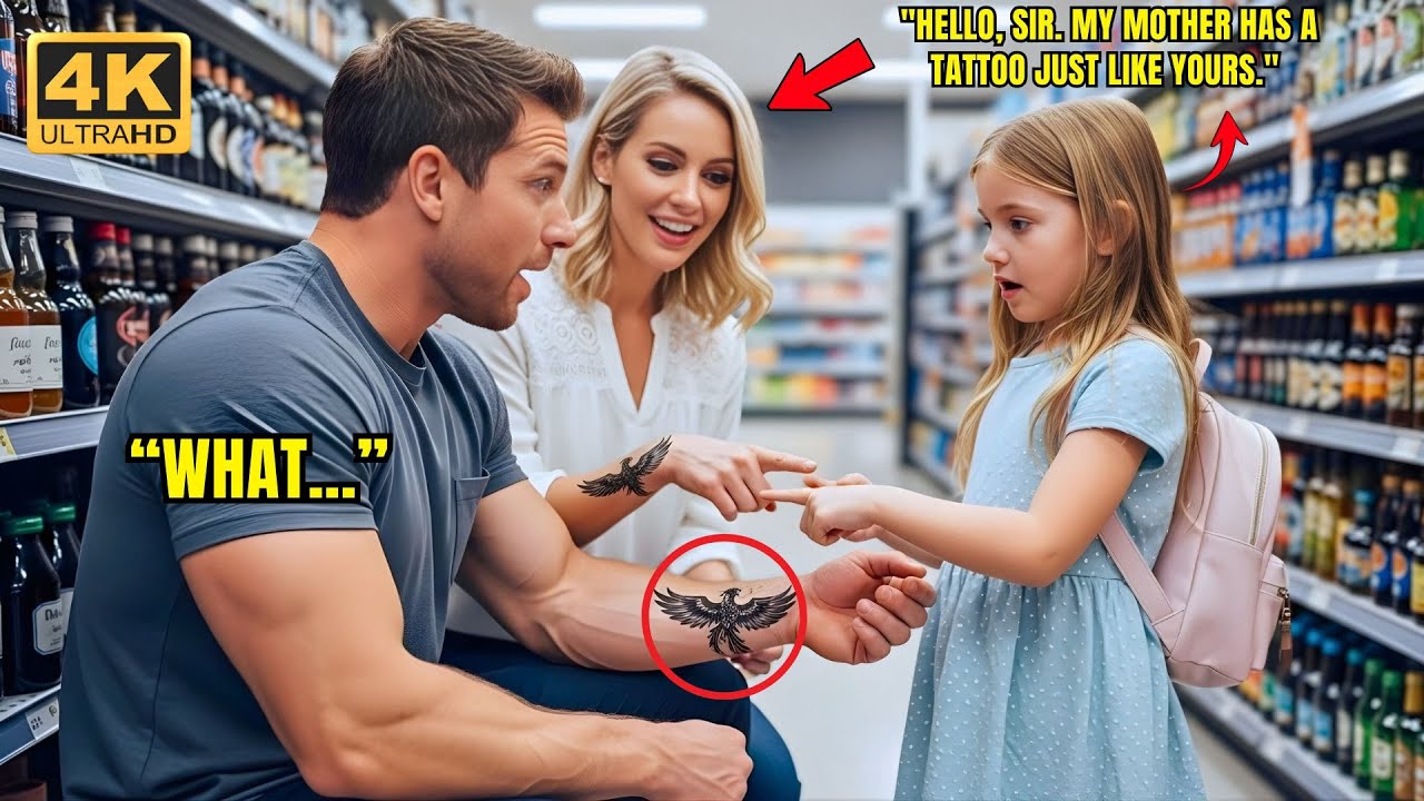 A Little Girl Says To The Single Dad : "Hello, Sir, My Mother Has a Tattoo Just Like Yours" — What…