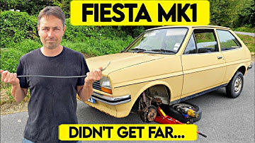 I Bought A Ford Fiesta MK1 In France - It Broke Down 150 Miles From Home