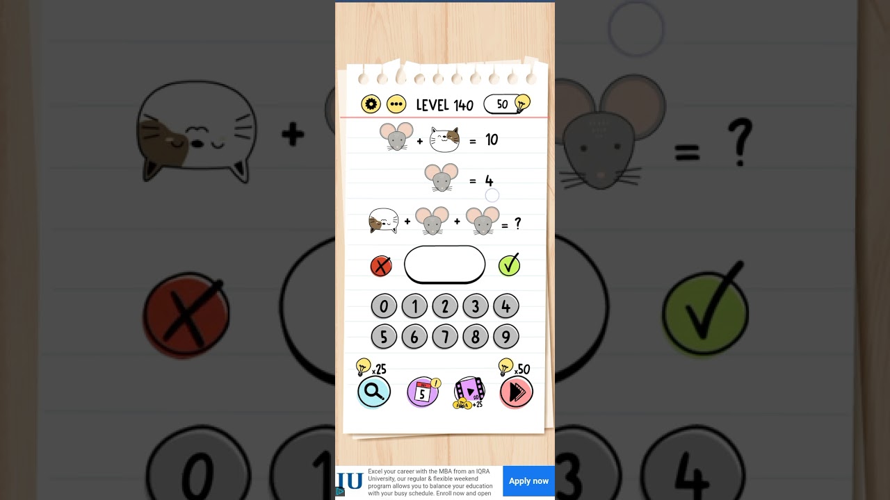 Brain Test🦔 level 140