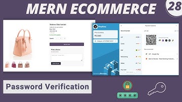 MERN Stack E-Commerce Project #28: Verify Password using bcryptjs