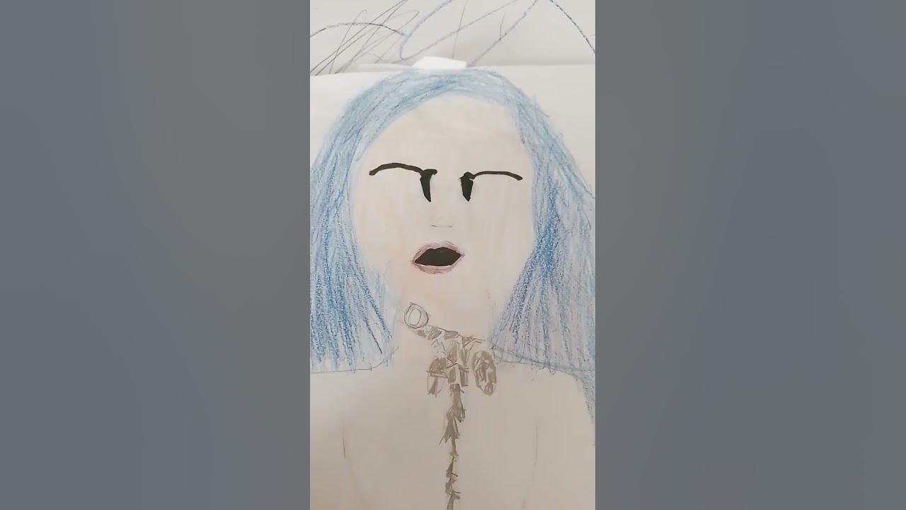рисую Били Алиш - YouTube