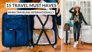 What To Pack When Traveling Internationally - 15 Travel Must Haves