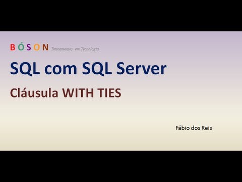 Vídeo: Qual é a finalidade da cláusula order by no SQL Server?