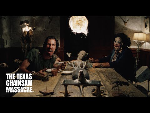 The Texas Chainsaw Massacre (1974) - The Dinner Scene (4k)