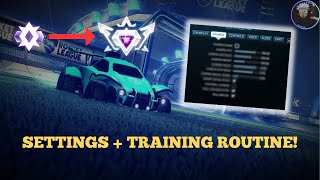 this training routine is INSANE! (my settings and routine)