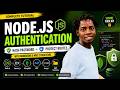 Build Secure Authentication in Node.js &amp; MongoDB (JWT + bcrypt + Middleware)