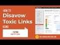 How to Disavow Links using Semrush, and Google Disavow Links Tool?