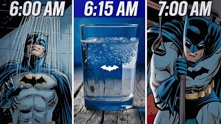 Batman’s Perfect Morning Routine That Every Man Must Do
