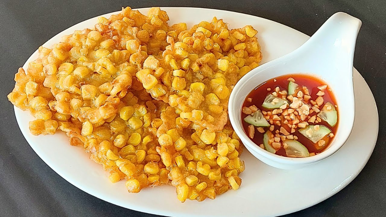 If you have corn, flour and egg! Fried Corn Recipe! Easy & Delicious ...