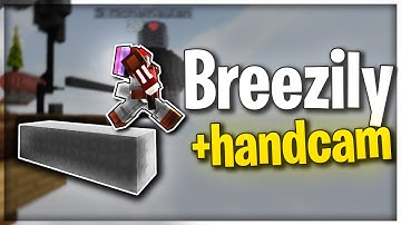Breezily Bridging +handcam&sound (Hypixel Bedwars)