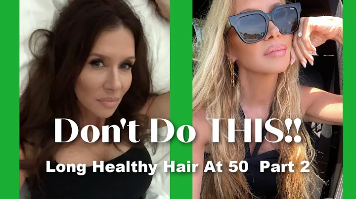 Long Healthy Hair At 50~ My Favorite Products | Br...
