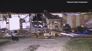 Tornado causes damage in Crawford County, Illinois
