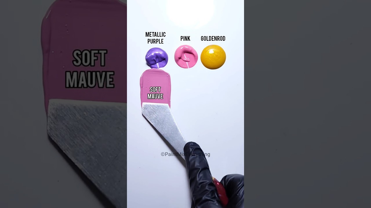 Radiant Color Fusion | Metallic Purple, Pink & Goldenrod 