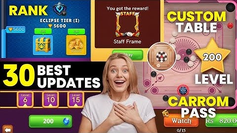 Carrom Pool - Top 30 Best Features & Updates | Jamot Gaming