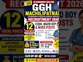 GGH Machilipatnam Recruitment for 12 Cook, Ward Boy, Doctor & More Posts 😍8th Pass | Graduate | MBBS