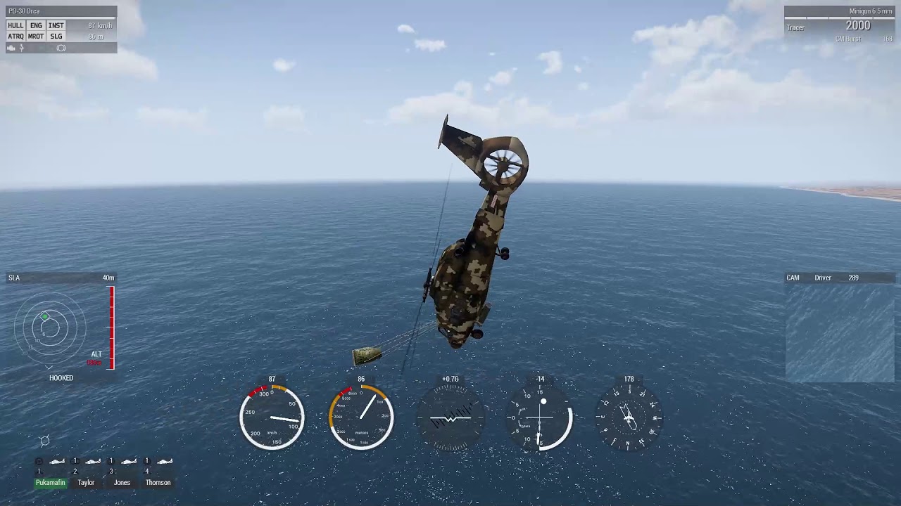 Orca sling load issue 3rd person - YouTube