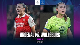 Arsenal vs. Wolfsburg | UEFA Women's Champions League Semifinal 202223 Second Leg Full Match