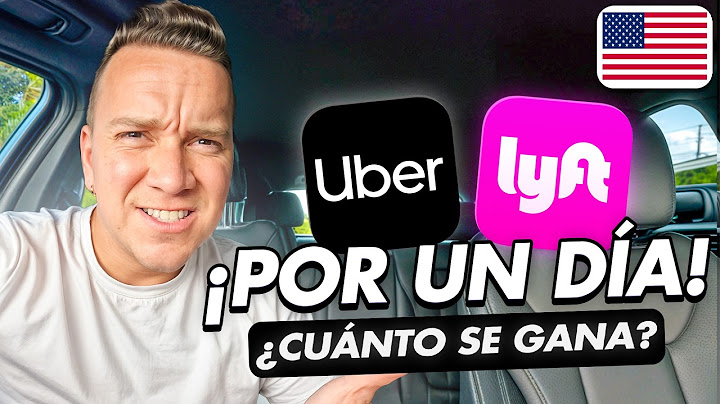 ¿CUÁNTO SE GANA EN UBER Y LYFT en Estados Unidos?