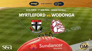 2026 - 1st Semi Final - Myrtleford Saints v Wodonga Bulldogs screenshot 3