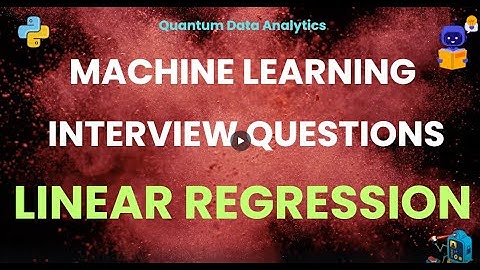 33. 📊 Master Linear Regression for Machine Learning Interviews! 🤖