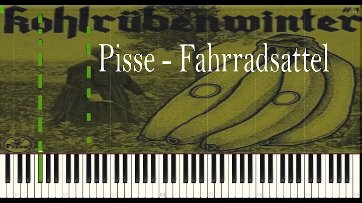 Pisse - Fahrradsattel (Synthesia tutorial)