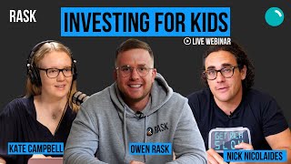 Investing for kids in Australia | Rask Webinar ft. Pearler