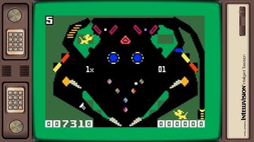 Pinball (Intellivision - Mattel - 1981)