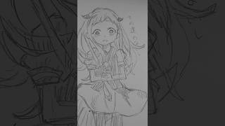 寧々ちゃん #イラスト #art #アニメ #イラスト初心者 #animedrawing #drawing #いらすと #tbhk #nene #hanakokun #自縛少年花子くん #花子くん