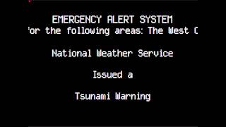 Tsunami Warning: West Coast of United States