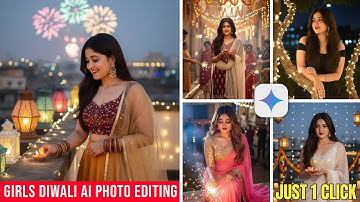 Instagram Trending Diwali Ai Photo Editing Prompts | Google Gemini Photo Editing