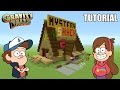 Minecraft Tutorial: How To Make "The Mystery Shack" House! "Gravity Falls" (Survival House)