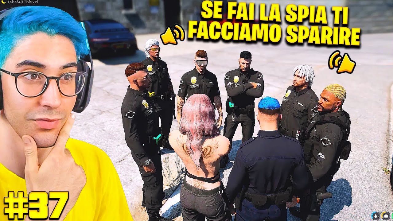 SCOPRO I POLIZIOTTI CORROTTI del COBRA KAI e mi MINACCIANO su GTA5 RP  (AHIAAA ADVENTURE EP.37)