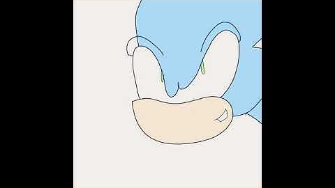 Sonic Drawing Finished Ibis Paint X