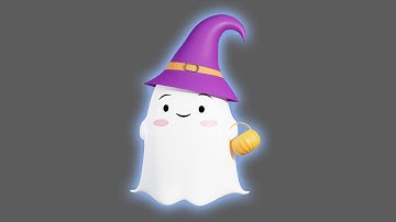 Halloween ghost Blender Tutorial