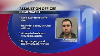 Man to face attempted malicious wounding charge following pursuit involving deputy