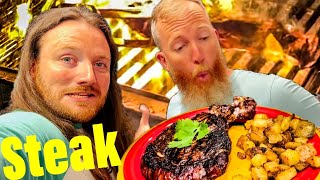 Florida Man Teaches Irish Guy How To Grill Ribeye Steak For The First Time