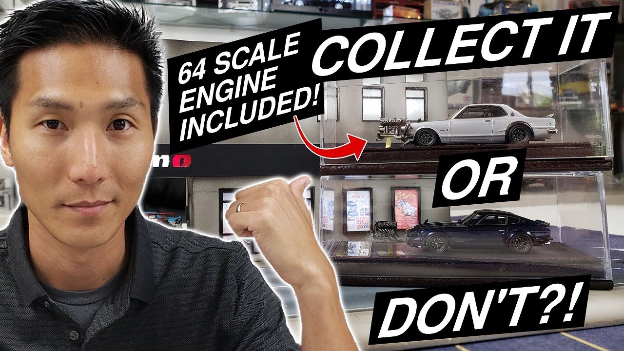 SPECIAL EVENT 1/64 Ignition Model - Hakosuka + S30 Fairlady Z - Model and Engine Model Car!