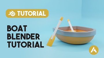 Blender 3D Beginner Tutorial : Boat