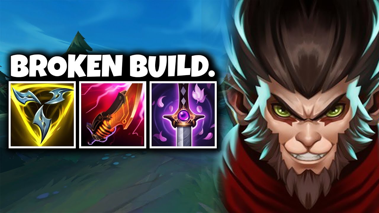The Current BEST BUILD for Wukong TOP Lane
