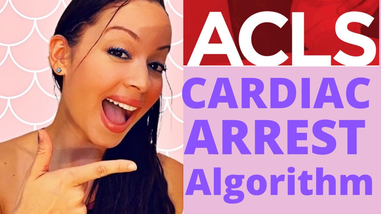 ACLS CARDIAC ARREST ALGORITHM CHEAT SHEET - YouTube