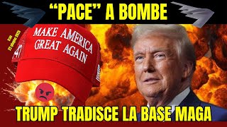 Il "pacifista" Trump bombarda l’Iran, tradendo la sua base elettorale