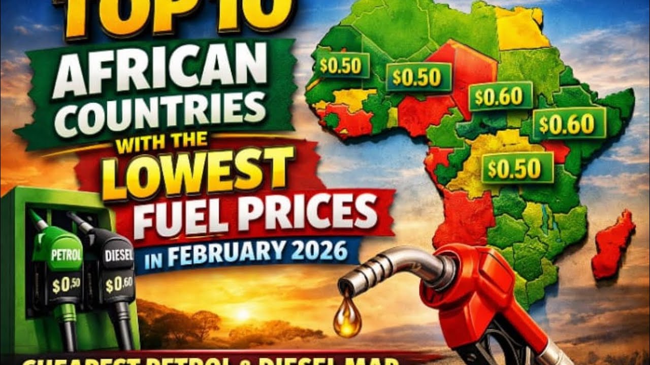 Top 10 African Countries with the Lowest Fuel Prices in February 2026 ...