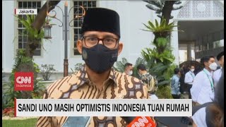Sandiaga Uno Optimis Indonesia Tetap Jadi Tuan Rumah Piala Dunia U-20