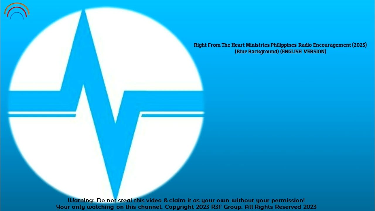 Right From The Heart Ministries Radio Encouragement in English Version