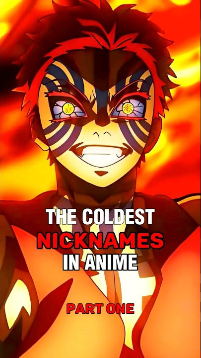 Coldest Anime Nicknames #anime #animeedit